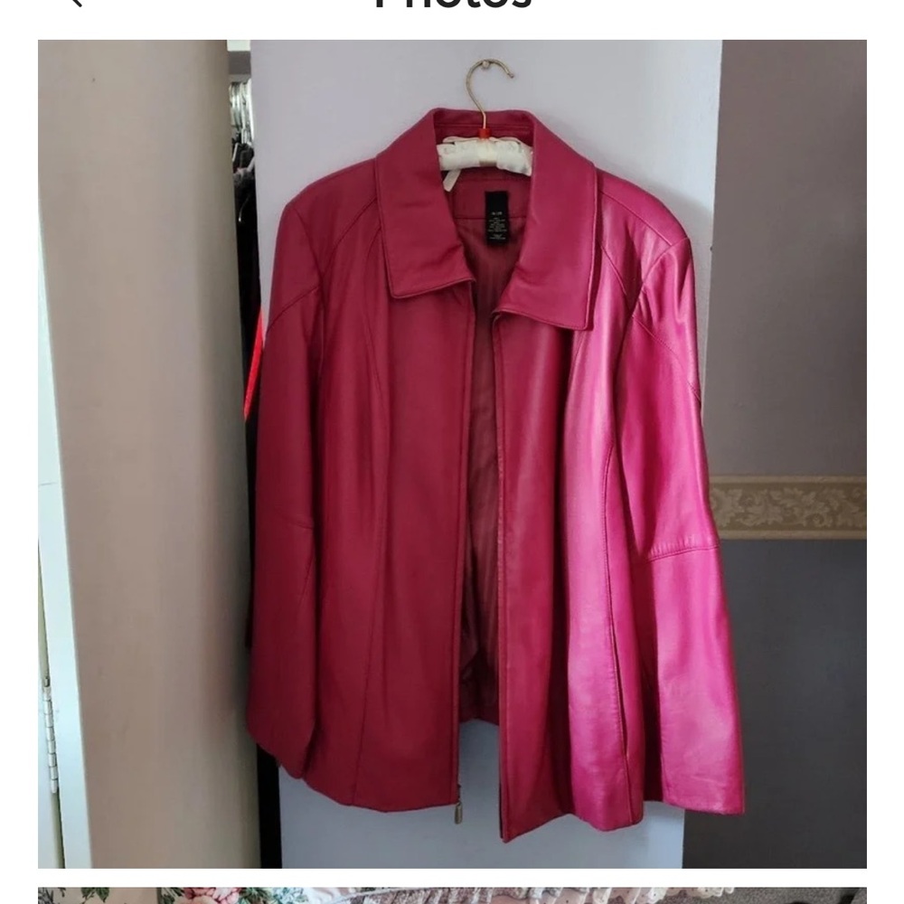 🩷🩷🩷 Women's Pink Leather Jacket🩷🩷🩷🩷🩷🩷🩷🩷🩷🩷🩷🩷🩷🩷🩷🩷🩷🩷